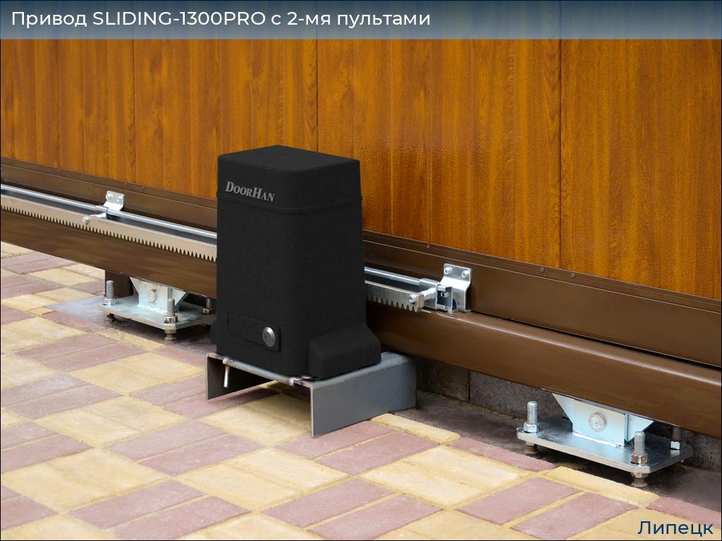 Привод SLIDING-1300PRO c 2-мя пультами, lipetsk.doorhan.ru