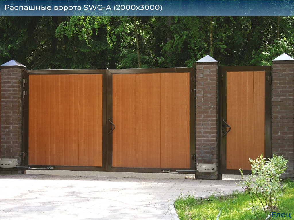 Распашные ворота SWG-A (2000х3000), elets.doorhan.ru